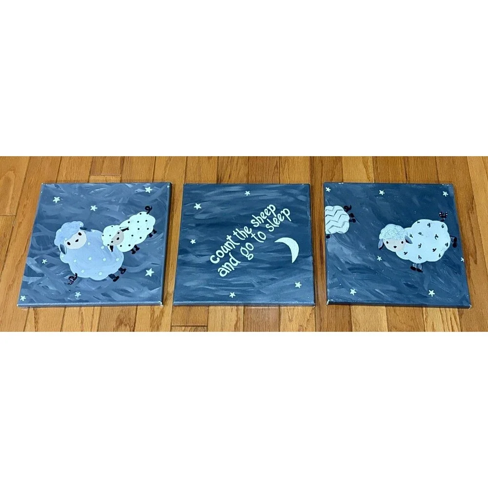 8 Pc. Signature Lambs & Ivy Goodnight Sheep Collection Grey Bedding Crib Set